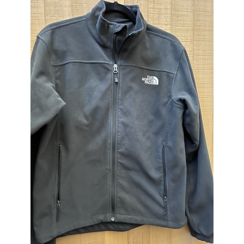 The North Face Jacket Womens small black Fleece Full Zip Hiking Casual